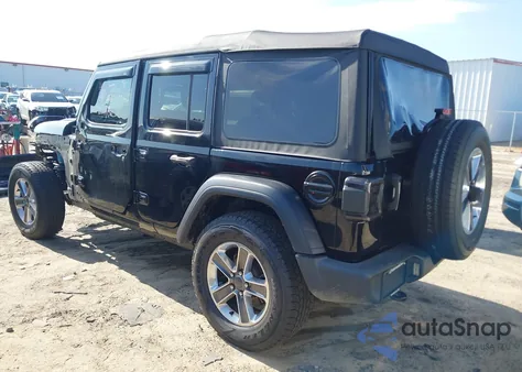 2021 Jeep Wrangler Unlimited Sport S 4X4 from USA, damaged, VIN 1C4HJXDG1MW534787